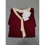 HGCCGDU Women's Dresses Casual Tunic Dresses V Neck Solid Short Sleeve Dress with Pockets