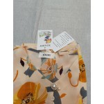 XOAIHY Women's Floral Print Tops Short Sleeve T Shirt Blouses