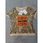 ZGRBOU Women's Fashion Casual Blouse Short Sleeve Shirts Tops