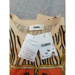 ZGRBOU Women's Fashion Casual Blouse Short Sleeve Shirts Tops