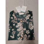 YMUQEIGH Women's Fashion Floral Print Tops Blouse Casual Short Sleeve T Shirts 