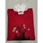 WORPBOPE Women's Casual Tops Floral Embroidery Tops Short Sleeve Blouses