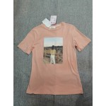 Hzanqa Women's Fashion Blouse Casual Short Sleeve Tee Shirts Tops