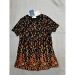 UIKYMOO Women's Fashion Floral Print Tops Blouse Casual Short Sleeve T Shirts