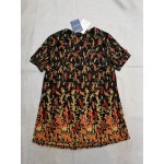UIKYMOO Women's Fashion Floral Print Tops Blouse Casual Short Sleeve T Shirts