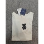 Wivuzo Women's Tops Blouse Short-Sleeved Tee Shirts White