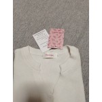 Pzocapte Womens Tops Short Sleeve Knitted Button Up Blouse Shirts