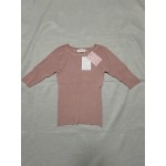bihdrety Women's Long Sleeve Blouse Crewneck Casual Loose Knitted Pullover Sweater Tops