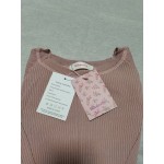 bihdrety Women's Long Sleeve Blouse Crewneck Casual Loose Knitted Pullover Sweater Tops