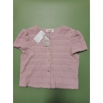 WRFWUL Women's Ruffle Short Sleeve Blouses Casual Layered Tops