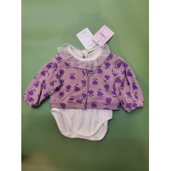 ovingeta Newborn Baby Boys Cotton Romper Outfits Infant Long Sleeve One-Piece Toddler Button Jumpsuits