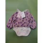 ovingeta Newborn Baby Boys Cotton Romper Outfits Infant Long Sleeve One-Piece Toddler Button Jumpsuits