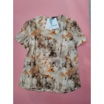 Bmawag Womens Tops Collared Short Sleeve Tee Shirts Casual Blouse
