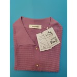 Lovzfmll Womens Tops Short Sleeve Knitted Button Up Blouse Shirts