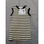 Ahuyic Womens Sleeveless Knitted Tops Striped Tank Tops Camisole