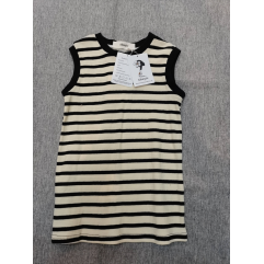 Ahuyic Womens Sleeveless Knitted Tops Striped Tank Tops Camisole