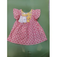 Lpgotd Toddler Girls Dresses Short Sleeve Dress for Festival, Party