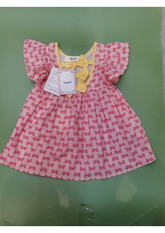 Lpgotd Toddler Girls Dresses Short Sleeve Dress for Festival, Party