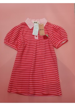 BWTYXI Womens Tops Striped Shirts Short Sleeve Collared Blouses
