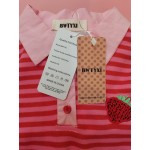 BWTYXI Womens Tops Striped Shirts Short Sleeve Collared Blouses