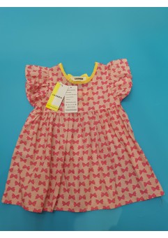 CAXNMIA Toddlers Dresses Cute Little Girls Short Sleeve Dresses