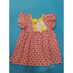 CAXNMIA Toddlers Dresses Cute Little Girls Short Sleeve Dresses