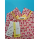 CAXNMIA Toddlers Dresses Cute Little Girls Short Sleeve Dresses