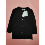 Febteebou Womens Tops Long Sleeve Button Down Knitted Blouses