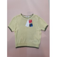 pvdgvd Womens T Shirts Short Sleeve Knitted Sweater Tee Shirts