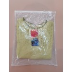 pvdgvd Womens T Shirts Short Sleeve Knitted Sweater Tee Shirts